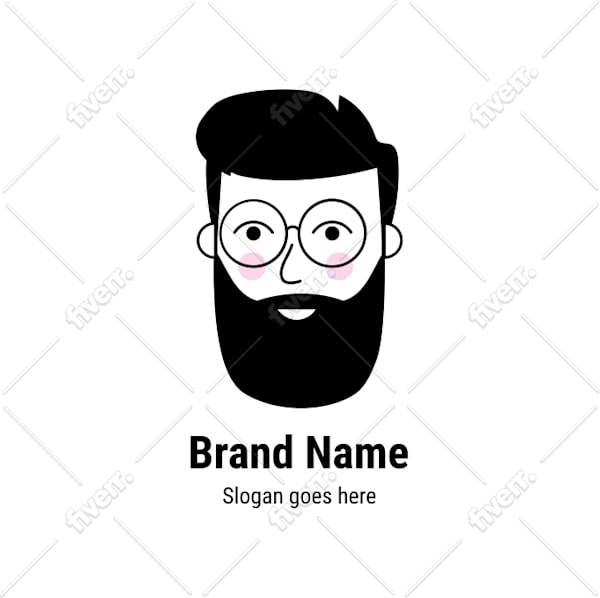 Face Logo Maker Create a Face Logo Fiverr